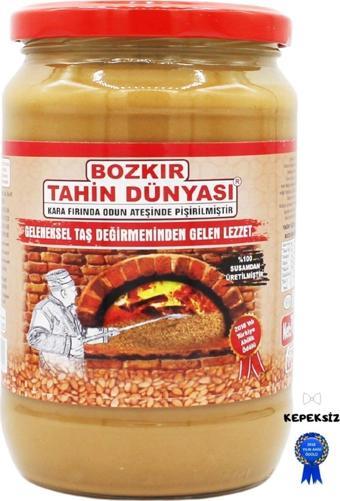 Bozkır Tahin Merkezi Kepekli Bozkır Tahini 700 Gr. Cam