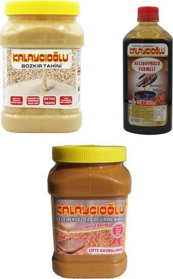 Bozkır Tahin Merkezi Beyaz 935 Gr + Tahin 935 Gr + Harnup Pekmezi 950 Gr Ekonomik Paket