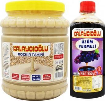 Bozkır Tahin Merkezi Beyaz Bozkır Tahini 1900 Gr - Üzüm Pekmezi 950 Gr