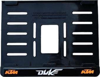 Ktm Duke Uyumlu 2 Plastik (15X24 Cm) Kırılmaz Plakalık