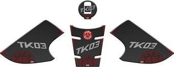 Kuba Tk-03 2021 - 2024 Uyumlu Tank Pad Set 001
