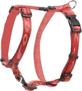Rogz Alpinist Tuig Dokuma Köpek Göğüs Tasması Kırmızı Medium 1.6x32-52 Cm