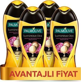 Palmolive Luminous Oils Makademya Aromalı Rahatlatıcı Doğal Tüm Ciltler İçin Duş Jeli 4 x 250 ml