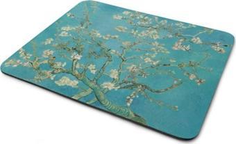 WuW Van Gogh Almond Blossom Badem Ağacı Dikdörtgen Kaymaz Taban Mouse Pad