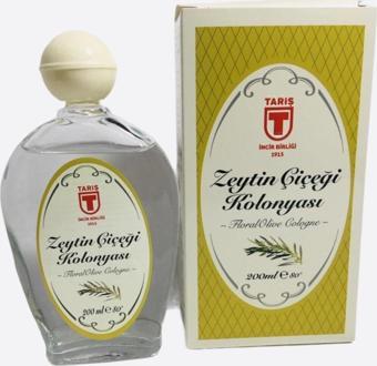 Tariş Zeytin Çiçeği Kolonyası 80 Derece 200Ml Cam Şişe