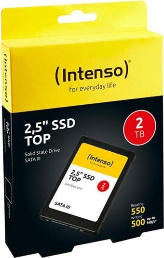 Intenso 2Tb 3812470 Top 550Mb--500Mb-S 2.5" Sata 3 Ssd Harddisk