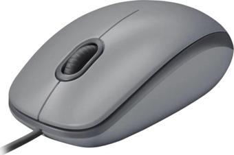 Logitech 910-006760 M110 Gray Silent (Sessiz) Kablolu Optik Usb Mouse