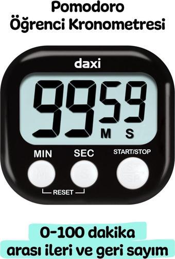 Daxi Tx-100 Siyah Kronometre