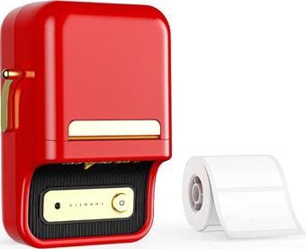 Niimbot B21S Red Termal Taşınabilir Bluetooth Etiket Yazıcısı