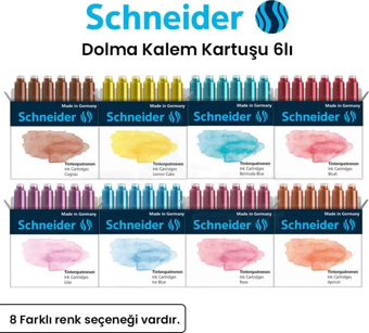 Schneider Dolma Kalem Kartuşu 6lı