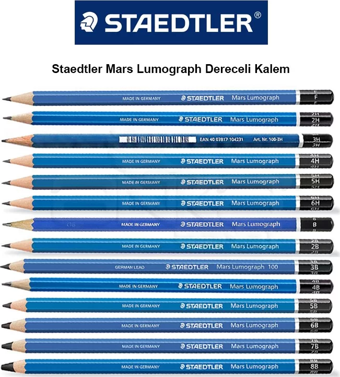Staedtler Mars Lumograph Dereceli Kalem