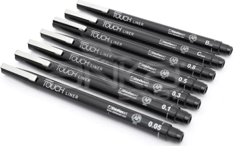 Touch Liner Siyah Teknik Çizim Kalemi