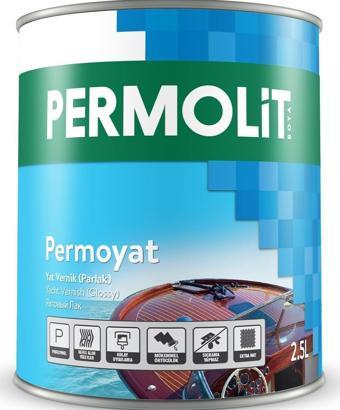 Permolit Akçalı Sentetik Parlak Şeffaf Yat Vernik 0.75 Lt.