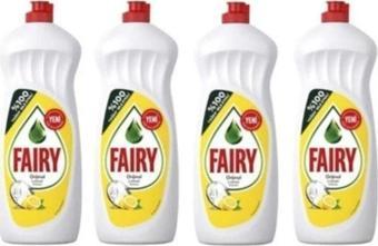 Fairy Bulaşık Deterjanı Limon 650 ml X 4 Adet