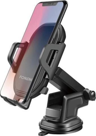 Foneng CP13 Araç içi Telefon Tutucu Vantuzlu 360 Araba Ayarlanabilir