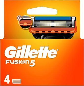 Gillette Fusion 4'lü Yedek Tıraş Bıçağı