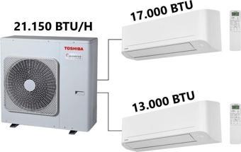 2m Multi Split Inverter Klima 12.000 + 17.000 Btu/h