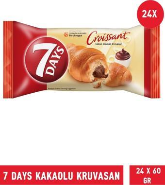 7 Days Kakaolu Kruvasan 60 gr - 24 Adet