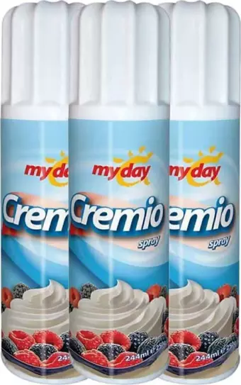 Myday Krem Şanti Sprey 250 Gr X 3 Adet