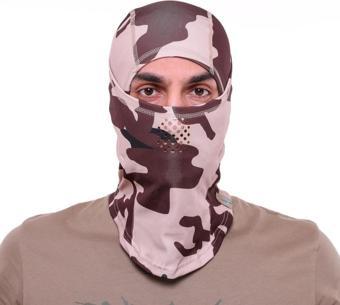 Single Sword Polarlı Suya dayanıklı, Rüzgar Geçirmez Balaclava Kar Maskesi