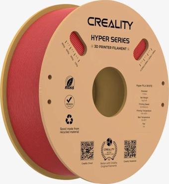 Creality Hyper PLA Filament Kırmızı 1.75mm 1kg