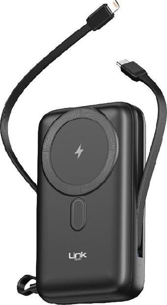 LinkTech WP28 Premium 20000 mAh 15W Kablosuz Şarj Powerbank