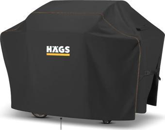 Haegs BBQ Mangal Örtüsü, Barbekü Mangal Kılıfı 147 x 61 x 122 cm