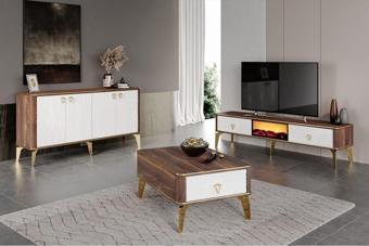 Venüs Smart Sömi?Neli? 3'Lü Salon Set Takimi