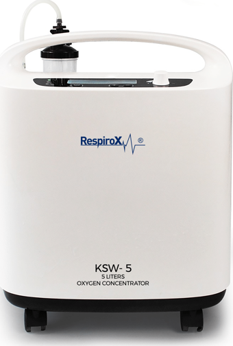 Respirox KSW-5 Nebulizatörlü Oksijen Konsantratörü -- 5 Litre