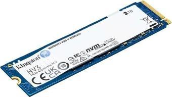 ONTECH - 2 Tb Kıngston Nv3 2280 Gen4 M.2 Pcıe 4.0 Nvme 6.000/5.000 Snv3s/2000g