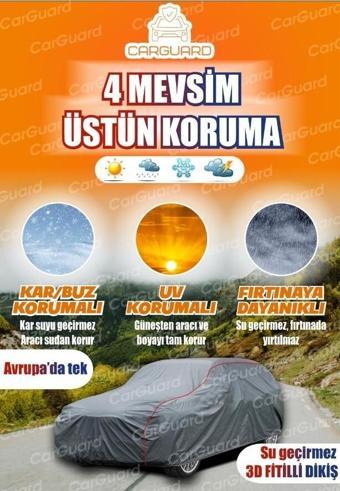 Car Guard Toyota Pro City x600 PRO Araba Brandası Miflonlu Branda Oto Çadır Örtü