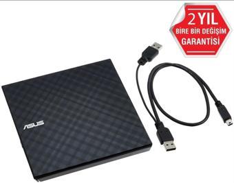 Asus Sdrw-08d2s-u Lite Usb 2.0 External, Siyah, Slim, Optik Okuyucu