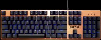 Gamdıas Aura Gk1, Usb Kablolu, İngilizce,  Çok Renkli Arka Aydınlatma, Red Mekanik Switch, Brown Edi