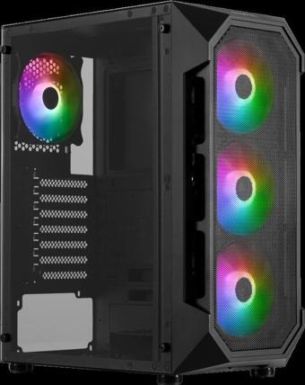 Gamdıas Aura Gc1, 600w, Tempered Glass, Mesh, Argb, Micro Atx Gamıng Kasa
