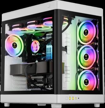 Gamdıas Neso P1, Tempered Glass, 850w, 80+bronze, Atx, White Edition, Gamıng Kasa