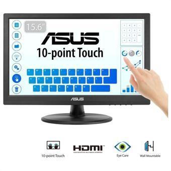 Asus Vt168hr 15.6&quot; 5ms, 60hz, Dokunmatik, Hdmı, D-sub, Düşük Mavi Işık, Freesync, Tn Panel Moni