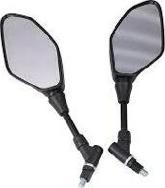 Msr Ayna Takım 10 Mm 8 Mm Ters & Düz Diş Uyumlu Üniversal Yamaha Mt-3 Mt-9 Mt-3