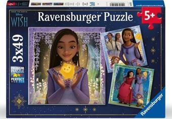 Ravensburger Çocuk Puzzle WD Wish 3x49 Parça 57023