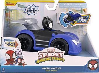 Spidey Çek Bırak Araba Black Panter SNF0014