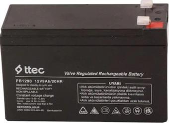 Ttec Plus Ttec 12 Volt 9 Amper Kuru Akü 12V 9A