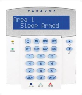 Paradox 32 Zon Kablolu Lcd Keypad