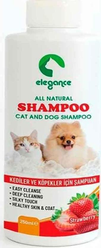 Elegance Kedi Köpek Şampuanı Çilekli 250 ML