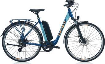 Carraro E-Line eComfort 2.1 HD Fren 7 Vites 28 Jant Elektrikli Şehir Bisikleti Mat Navy Mavi 52 Kadr