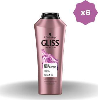 Gliss Deep Repair Şampuan 500 Ml X 6 Adet