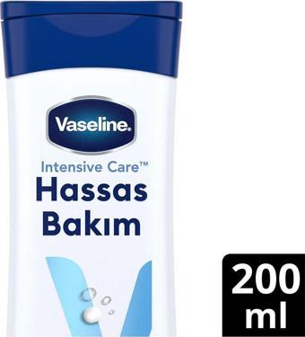 Vaseline Vücut Losyonu Hassas Bakım Kuru Çok Kuru Ve Hassas Ciltler Için 200 Ml