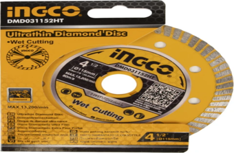 Ingco DMD031152HT Elmaslı Seramik Kesme Diski 115 x 22.2 mm