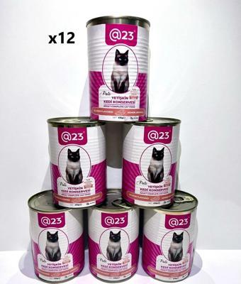 @23 Yetişkin Kedi Konservesi Somon Aromalı 415 g x 12 adet