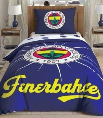 Taç Lisanslı Fenerbahçe Light Glow Tek kişilik Nevresim Takımı