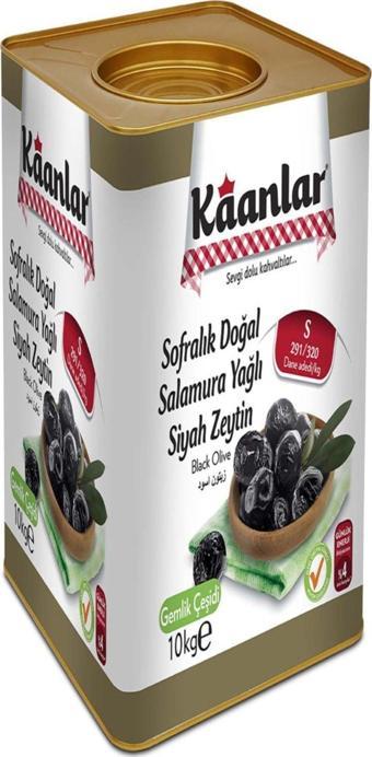 Kaanlar 291-320 (S) Yağlı Sele Zeytin 10 Kg