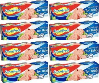 SuperFresh Süperfresh Klasik Ton Balığı 3 X 75 Gr 8 Adet